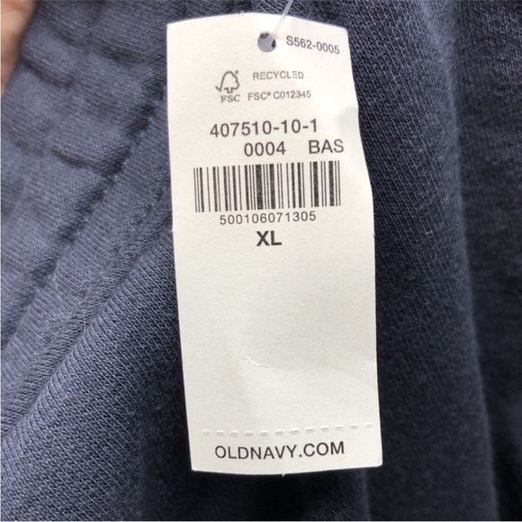 NEW Old Navy Joggers Navy Blue Men’s Size XL Sweatpants Loungewear - Picture 6 of 12